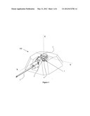 SUPPORT DEVICE FOR THE GUN SIGHT OF A MILITARY VEHICLE diagram and image