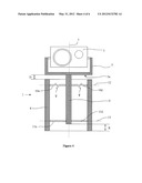 SUPPORT DEVICE FOR THE GUN SIGHT OF A MILITARY VEHICLE diagram and image