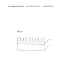 DIFFRACTION GRATING, ORGANIC EL ELEMENT USING THE SAME, AND MANUFACTURING     METHODS THEREOF diagram and image