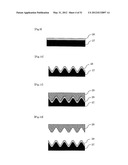 DIFFRACTION GRATING, ORGANIC EL ELEMENT USING THE SAME, AND MANUFACTURING     METHODS THEREOF diagram and image