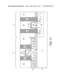 SEMICONDUCTOR STRUCTURE INCLUDING A HIGH PERFORMANCE FET AND A HIGH     VOLTAGE FET ON AN SOI SUBSTRATE diagram and image