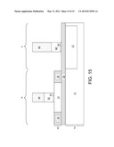 SEMICONDUCTOR STRUCTURE INCLUDING A HIGH PERFORMANCE FET AND A HIGH     VOLTAGE FET ON AN SOI SUBSTRATE diagram and image