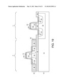 SEMICONDUCTOR STRUCTURE INCLUDING A HIGH PERFORMANCE FET AND A HIGH     VOLTAGE FET ON AN SOI SUBSTRATE diagram and image