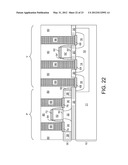 SEMICONDUCTOR STRUCTURE INCLUDING A HIGH PERFORMANCE FET AND A HIGH     VOLTAGE FET ON AN SOI SUBSTRATE diagram and image