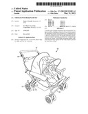 STROLLER WITH BRAKING DEVICE diagram and image