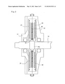 Axial gap type rotating apparatus and axial gap type generator diagram and image