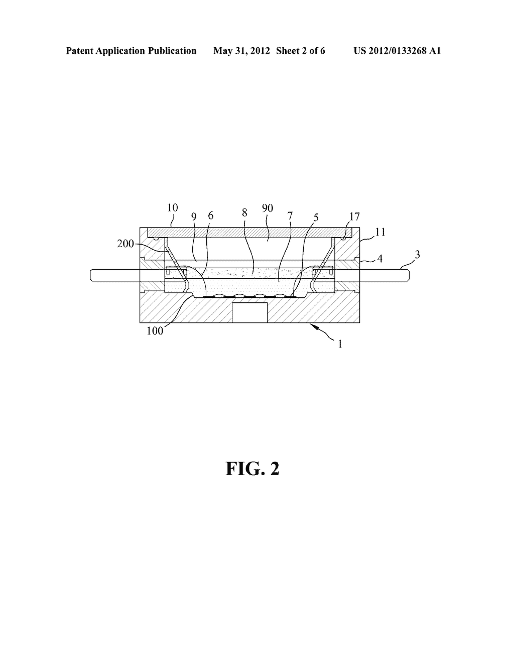 AIRTIGHT MULTI-LAYER ARRAY TYPE LED - diagram, schematic, and image 03