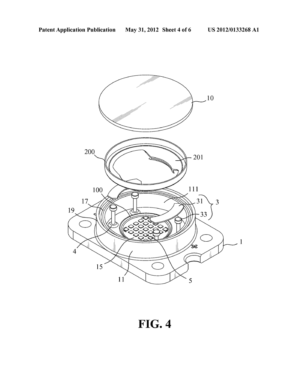 AIRTIGHT MULTI-LAYER ARRAY TYPE LED - diagram, schematic, and image 05