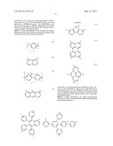 MATERIALS AND STRUCTURES FOR ENHANCING THE PERFORMANCE OF ORGANIC LIGHT     EMITTING DEVICES diagram and image