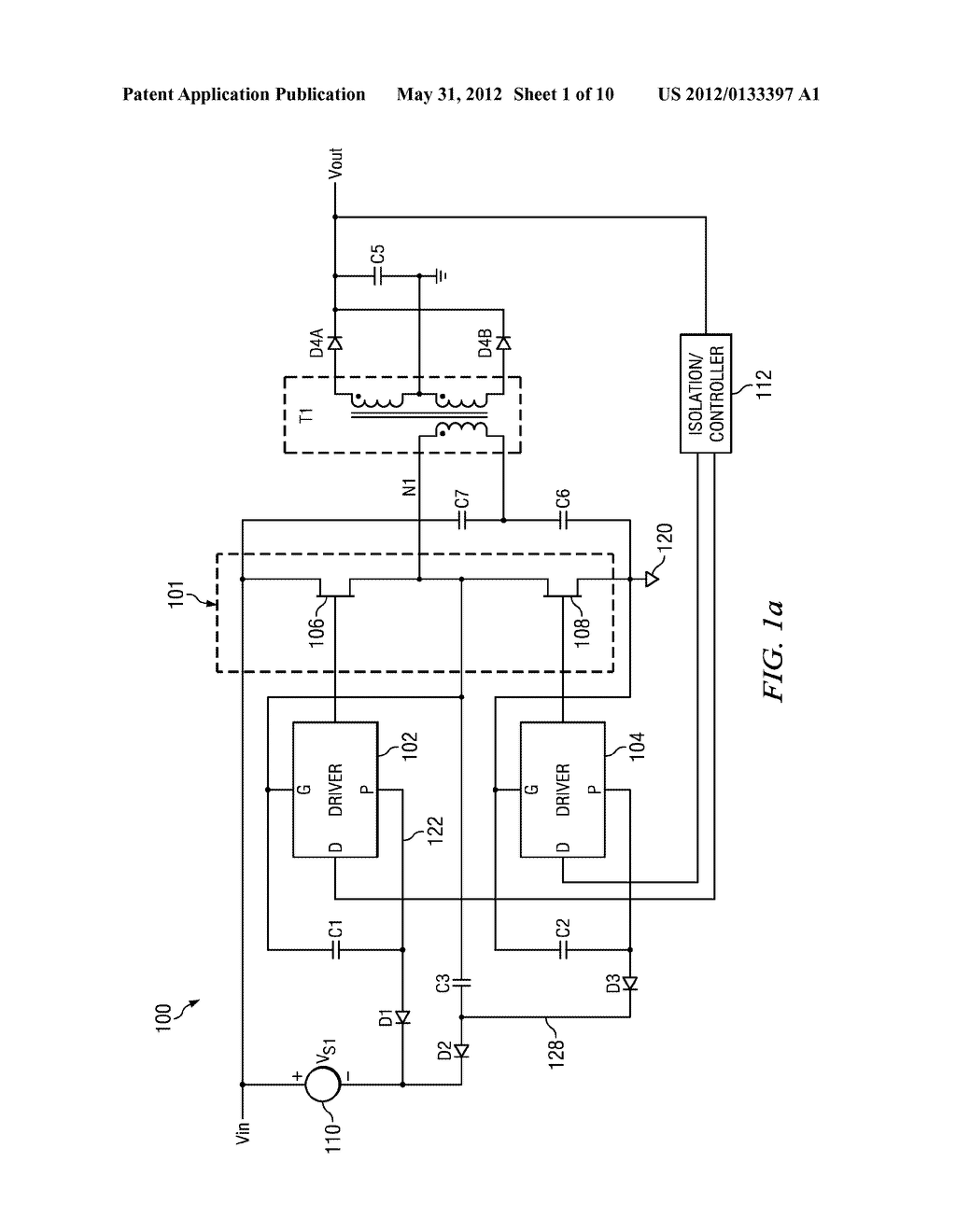 System and Method for Driving a Switch - diagram, schematic, and image 02