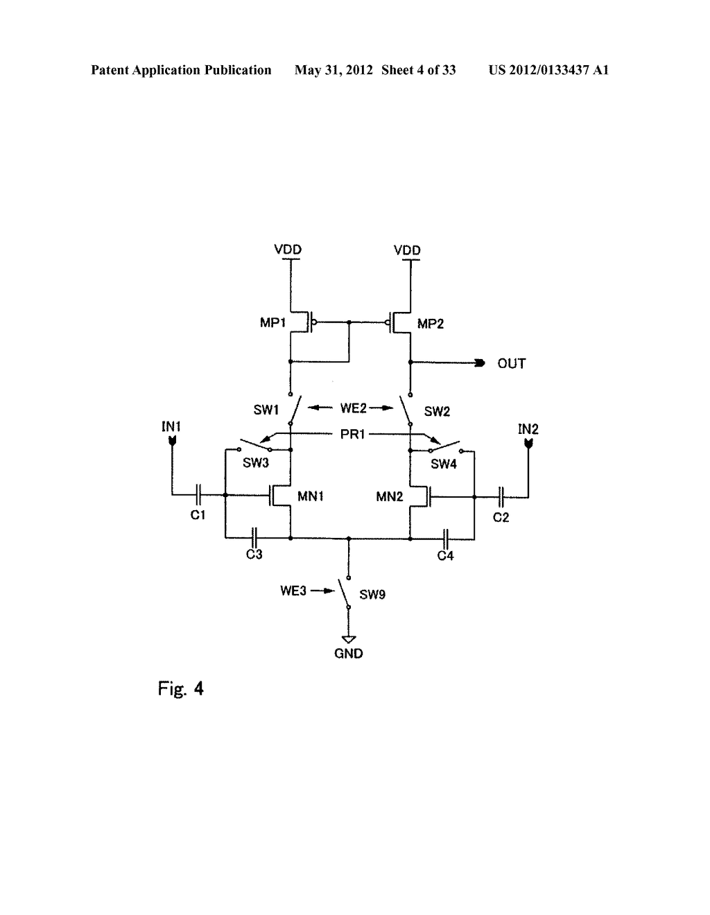 SENSE AMPLIFIER AND ELECTRONIC APPARATUS USING THE SAME - diagram, schematic, and image 05