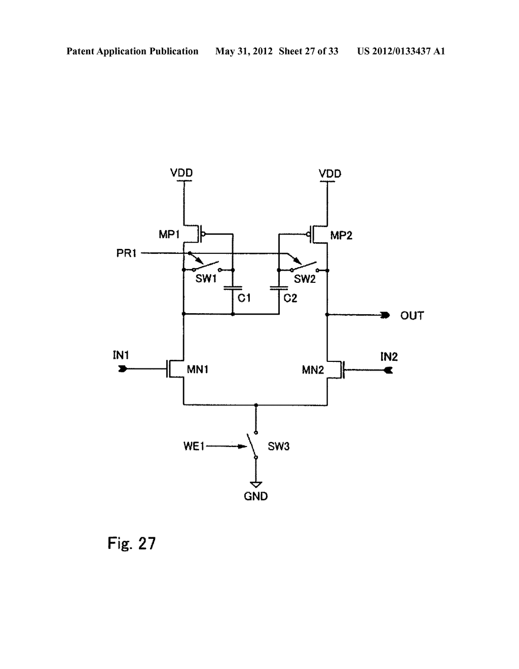 SENSE AMPLIFIER AND ELECTRONIC APPARATUS USING THE SAME - diagram, schematic, and image 28