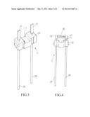 OVERLOAD PROTECTION COMBINATION STRUCTURE FOR A BASE OF A FUSE diagram and image