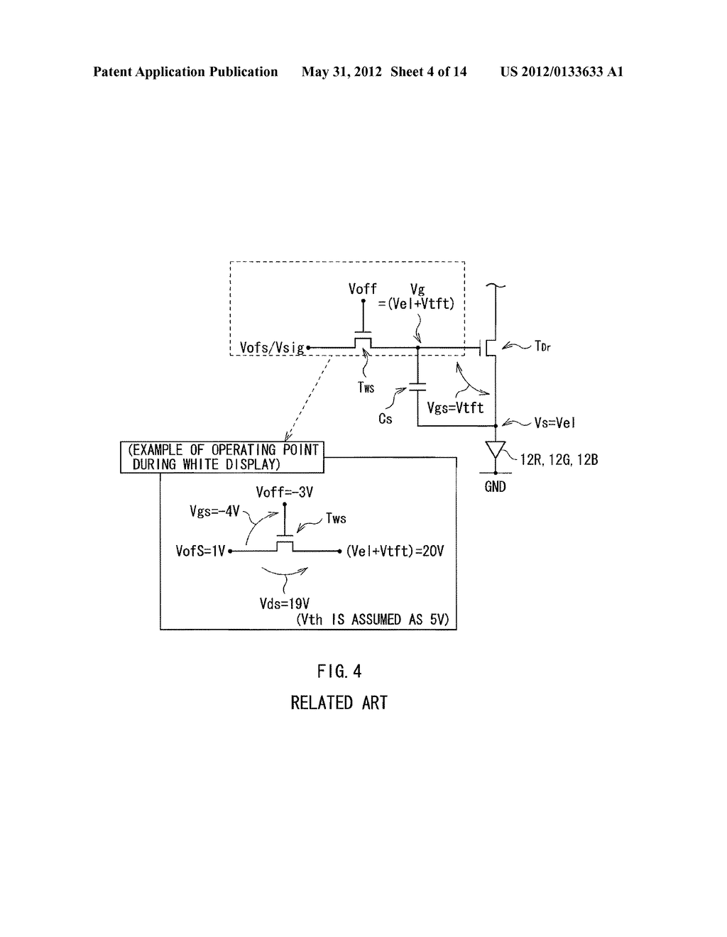 DISPLAY DEVICE, ELECTRONIC DEVICE, AND METHOD OF DRIVING DISPLAY DEVICE - diagram, schematic, and image 05