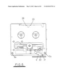 TAPE DRIVE AND PRINTING APPARATUS diagram and image