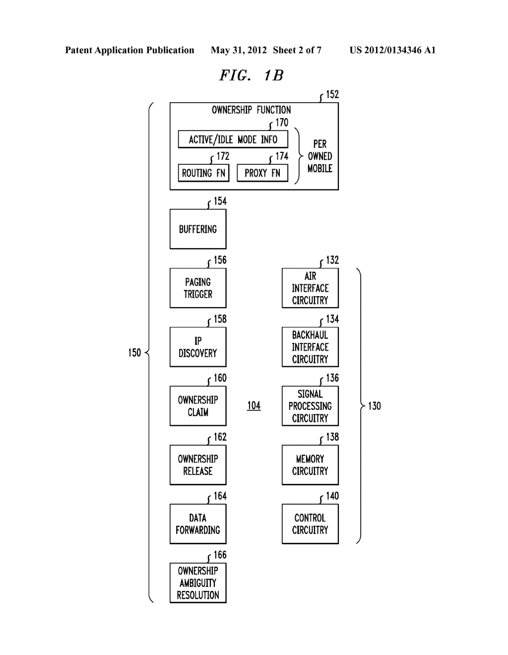 WIRELESS COMMUNICATION SYSTEM NETWORK EQUIPMENT WITH BROADCAST-BASED     BACKHAUL NETWORK INTERFACE AND NEXT GENERATION AIR INTERFACE - diagram, schematic, and image 03