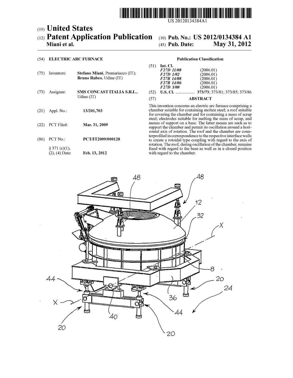 Electric Arc Furnace - diagram, schematic, and image 01