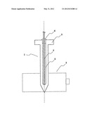 NAIL PUNCTURE TEST DEVICE HAVING TEMPERATURE MEASUREMENT FUNCTION diagram and image