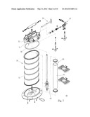 VENTURI TUBE ASSEMBLY AND MANUAL/PNEUMATIC PUMP INCLUDING THE VENTURI TUBE     ASSEMBLY diagram and image