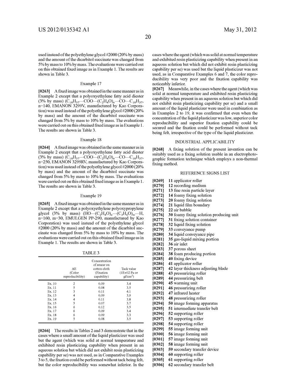 FIXING SOLUTION, FIXING METHOD, FIXING DEVICE, IMAGE FORMING METHOD AND     IMAGE FORMING APPARATUS - diagram, schematic, and image 30