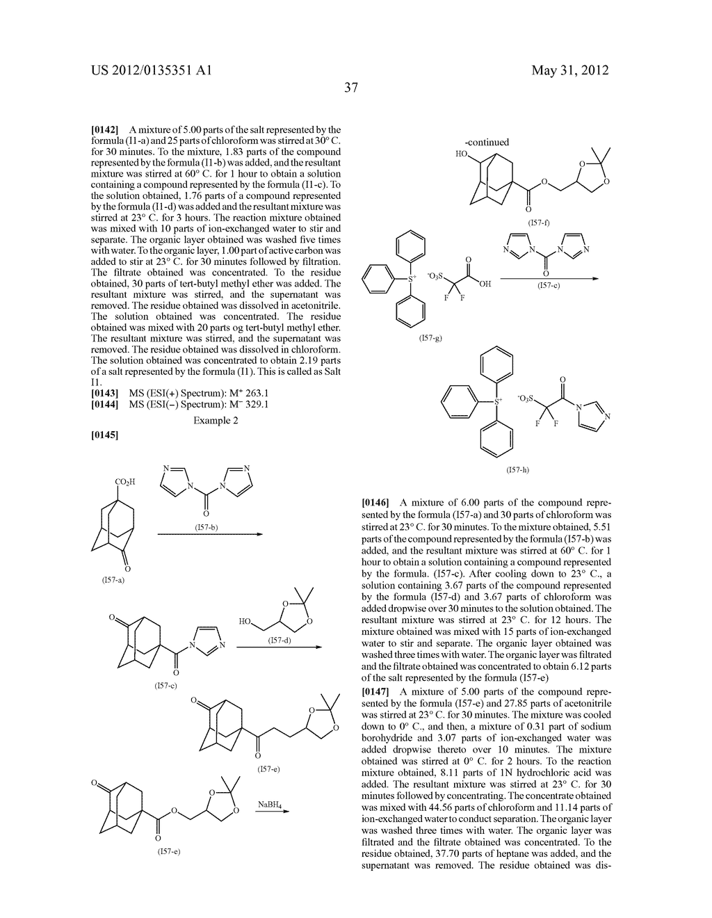 SALT AND PHOTORESIST COMPOSITION COMPRISING THE SAME - diagram, schematic, and image 38
