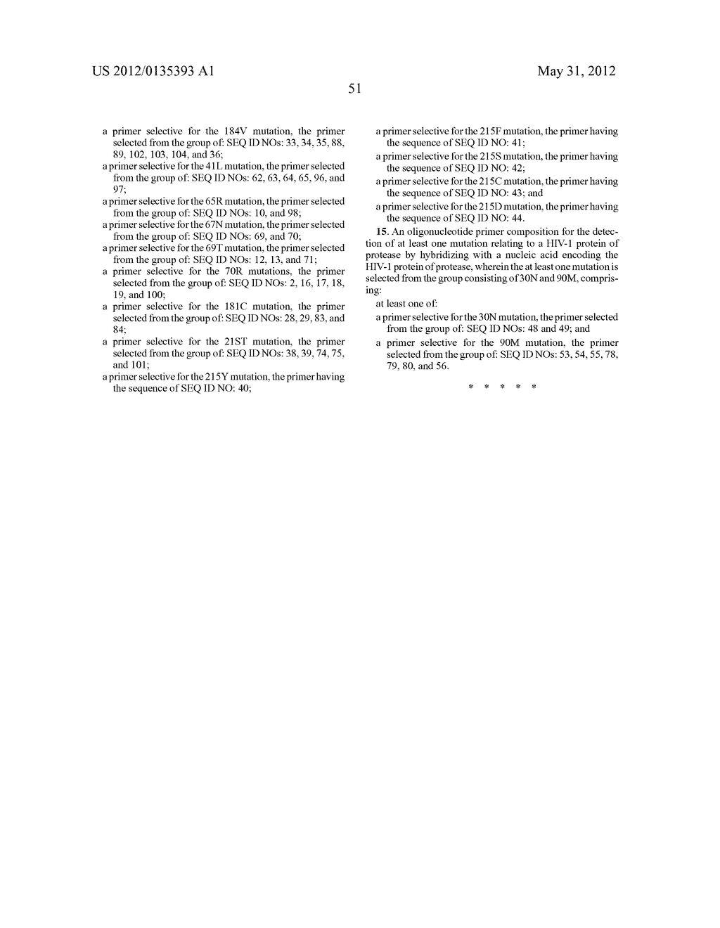 REAL-TIME PCR POINT MUTATION ASSAYS FOR DETECTING HIV-1 RESISTANCE TO     ANTIVIRAL DRUGS - diagram, schematic, and image 57