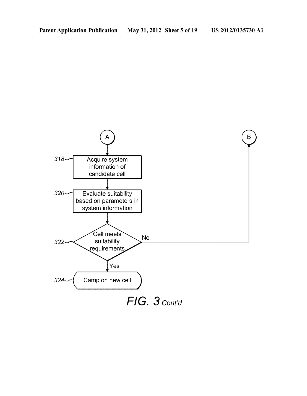 CELL RE-SELECTION IN A CELLULAR TELECOMMUNICATIONS NETWORK - diagram, schematic, and image 06