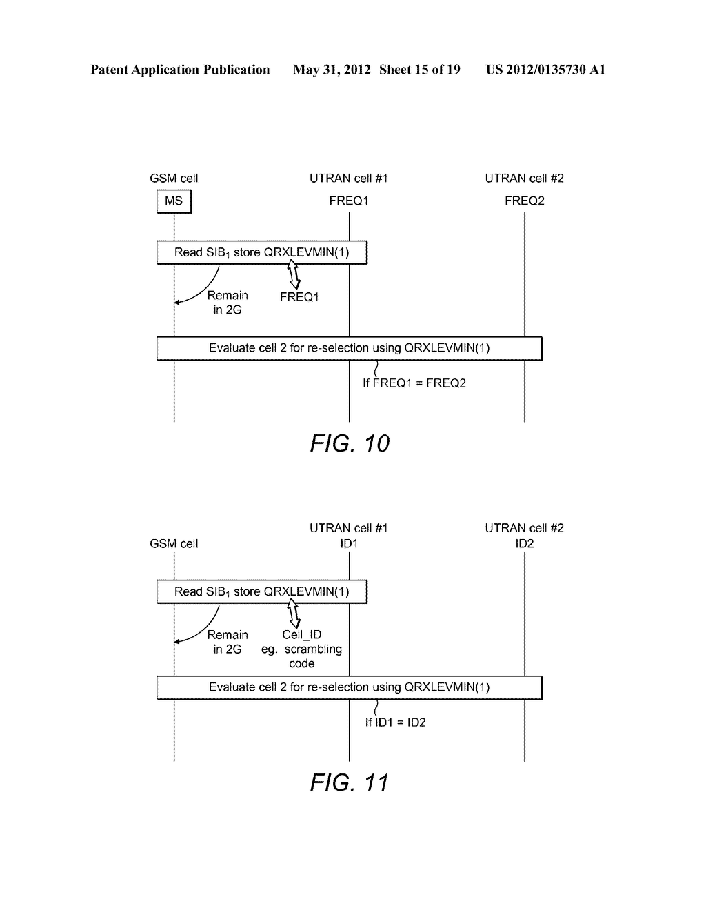 CELL RE-SELECTION IN A CELLULAR TELECOMMUNICATIONS NETWORK - diagram, schematic, and image 16