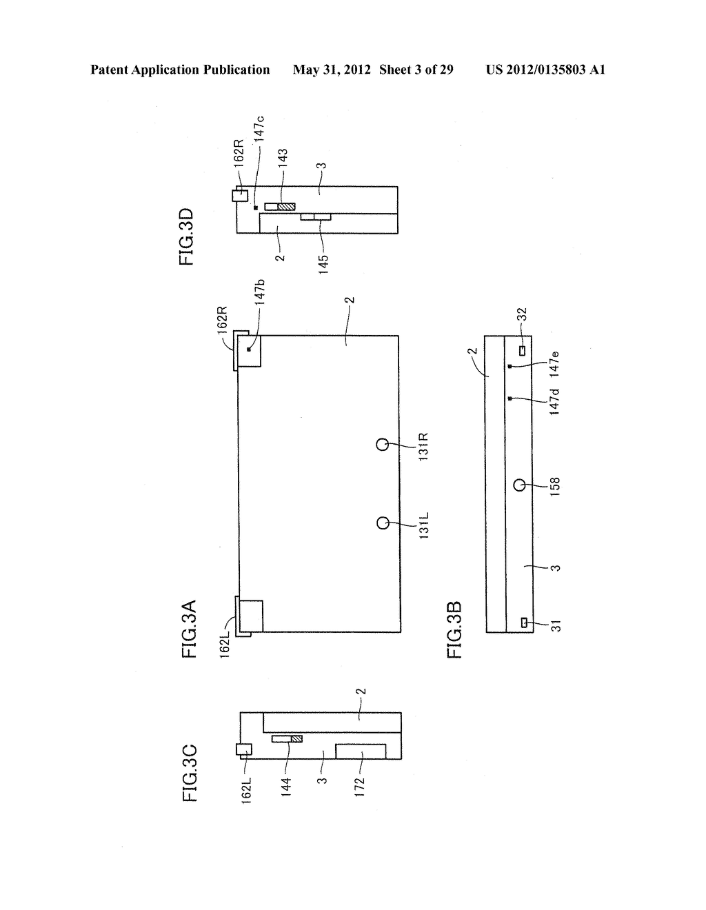 GAME DEVICE UTILIZING STEREOSCOPIC DISPLAY, METHOD OF PROVIDING GAME,     RECORDING MEDIUM STORING GAME PROGRAM, AND GAME SYSTEM - diagram, schematic, and image 04