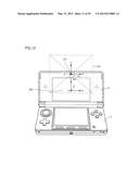 GAME DEVICE UTILIZING STEREOSCOPIC DISPLAY, METHOD OF PROVIDING GAME,     RECORDING MEDIUM STORING GAME PROGRAM, AND GAME SYSTEM diagram and image