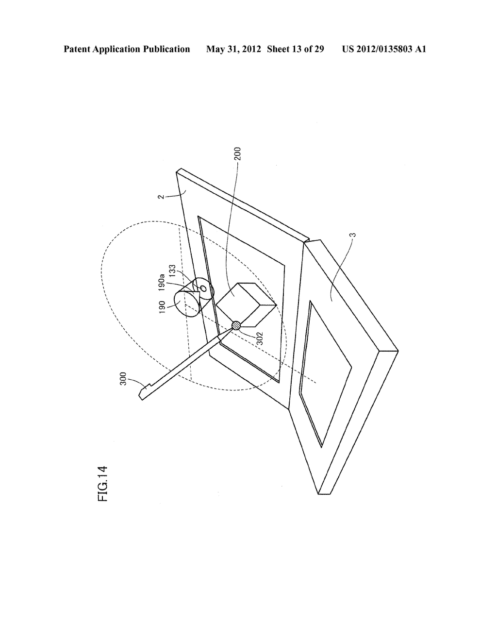 GAME DEVICE UTILIZING STEREOSCOPIC DISPLAY, METHOD OF PROVIDING GAME,     RECORDING MEDIUM STORING GAME PROGRAM, AND GAME SYSTEM - diagram, schematic, and image 14