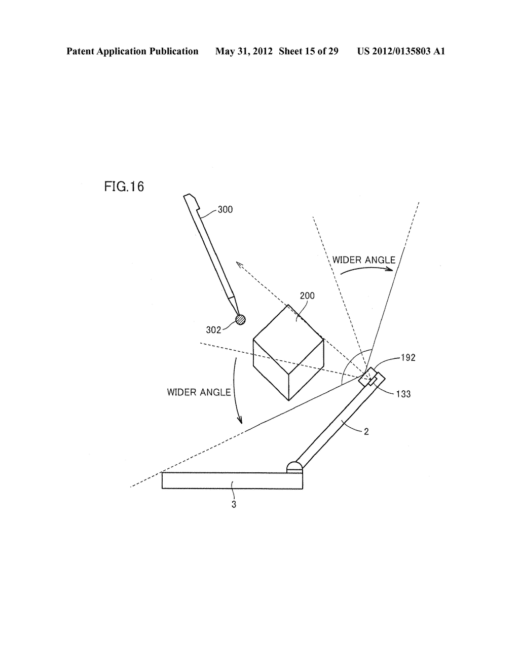 GAME DEVICE UTILIZING STEREOSCOPIC DISPLAY, METHOD OF PROVIDING GAME,     RECORDING MEDIUM STORING GAME PROGRAM, AND GAME SYSTEM - diagram, schematic, and image 16