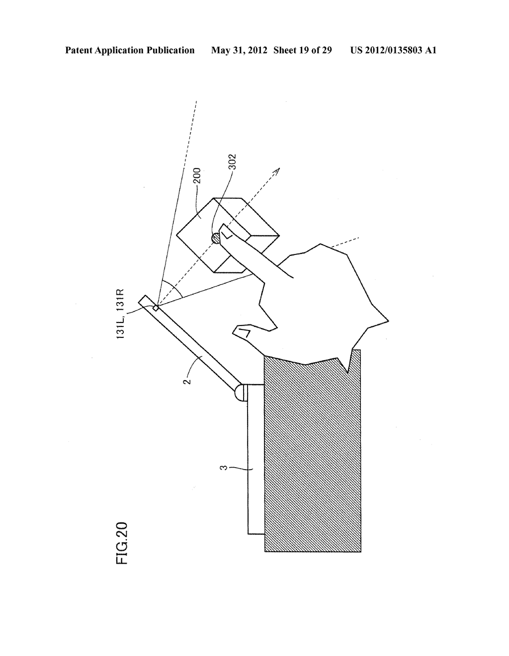 GAME DEVICE UTILIZING STEREOSCOPIC DISPLAY, METHOD OF PROVIDING GAME,     RECORDING MEDIUM STORING GAME PROGRAM, AND GAME SYSTEM - diagram, schematic, and image 20