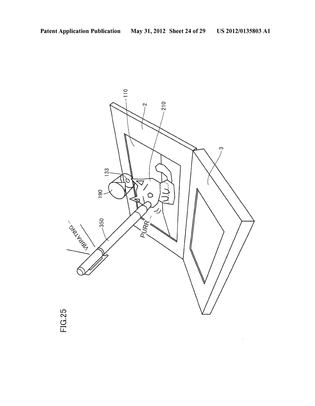 GAME DEVICE UTILIZING STEREOSCOPIC DISPLAY, METHOD OF PROVIDING GAME,     RECORDING MEDIUM STORING GAME PROGRAM, AND GAME SYSTEM - diagram, schematic, and image 25