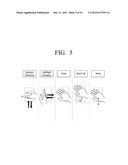 PORTABLE DEVICE AND METHOD FOR PROVIDING USER INTERFACE MODE THEREOF diagram and image