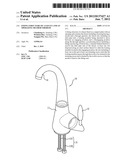 Fixing structure of a faucet and an operating method thereof diagram and image