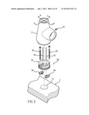 Fixing structure of a faucet and an operating method thereof diagram and image