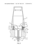 Fixing structure of a faucet and an operating method thereof diagram and image