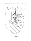 Fixing structure of a faucet and an operating method thereof diagram and image