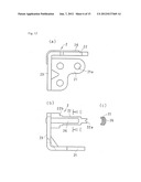 HINGE AND BRACKET FOR HINGE diagram and image