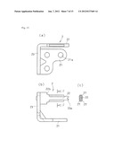 HINGE AND BRACKET FOR HINGE diagram and image