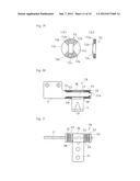 HINGE AND BRACKET FOR HINGE diagram and image