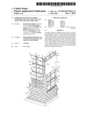 Modular system for cladding exterior walls of a structure and insulating     the structure walls diagram and image
