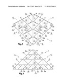 AWNING-MEMBER MOLDED ARTICLE AND AWNING diagram and image