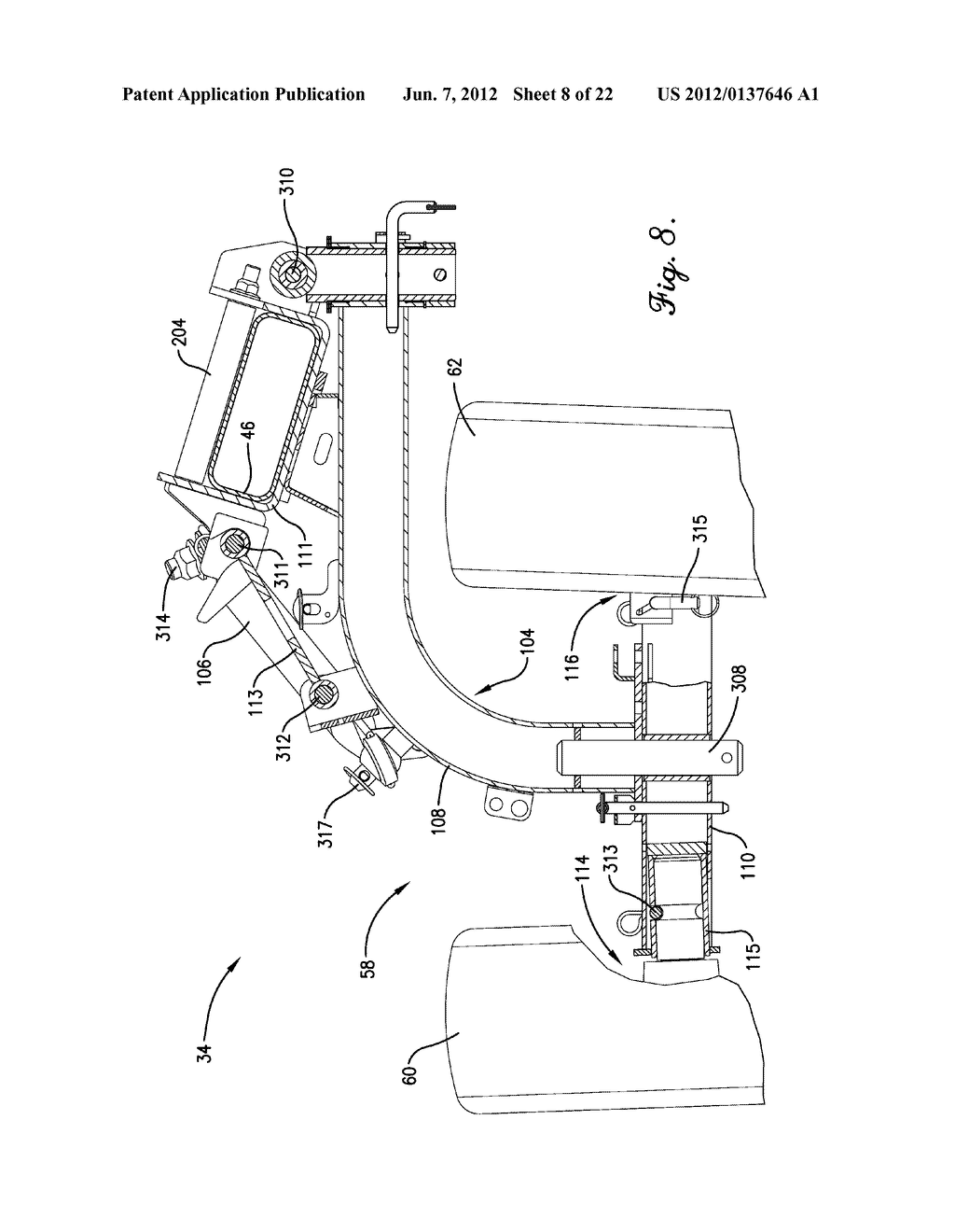 AGRICULTURAL HEADER TRANSPORT KIT - diagram, schematic, and image 09