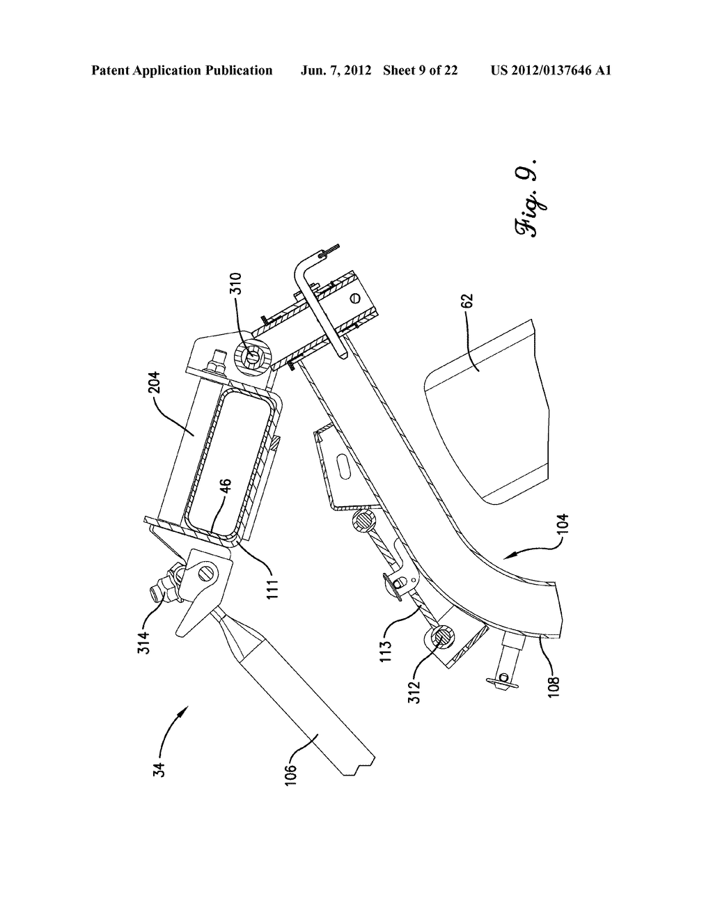 AGRICULTURAL HEADER TRANSPORT KIT - diagram, schematic, and image 10