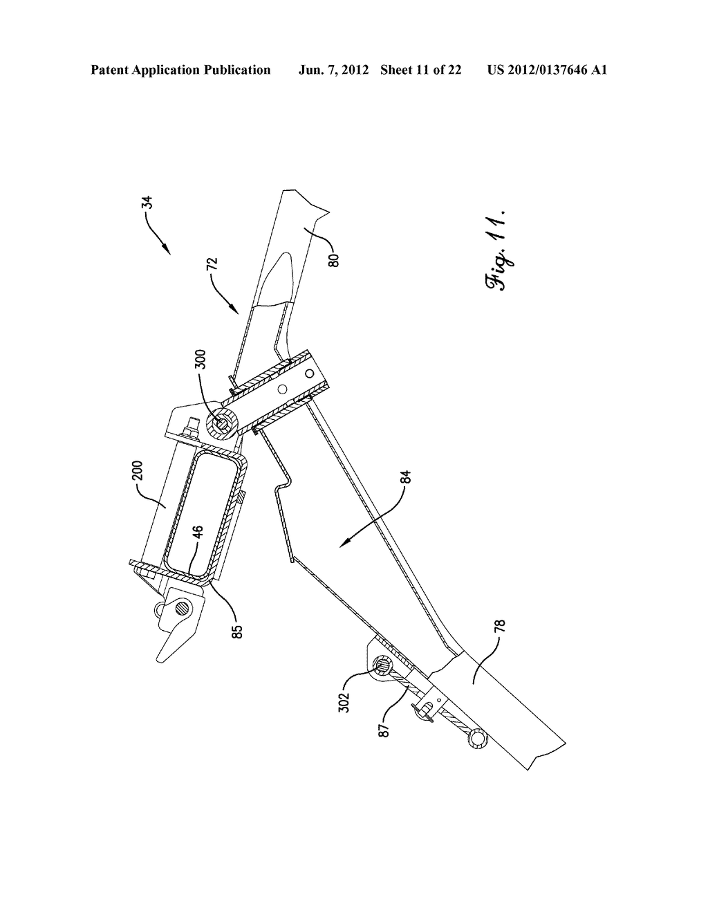 AGRICULTURAL HEADER TRANSPORT KIT - diagram, schematic, and image 12