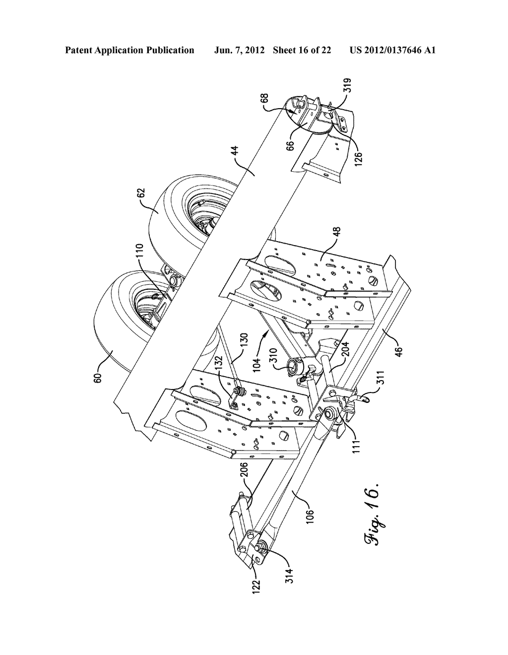 AGRICULTURAL HEADER TRANSPORT KIT - diagram, schematic, and image 17