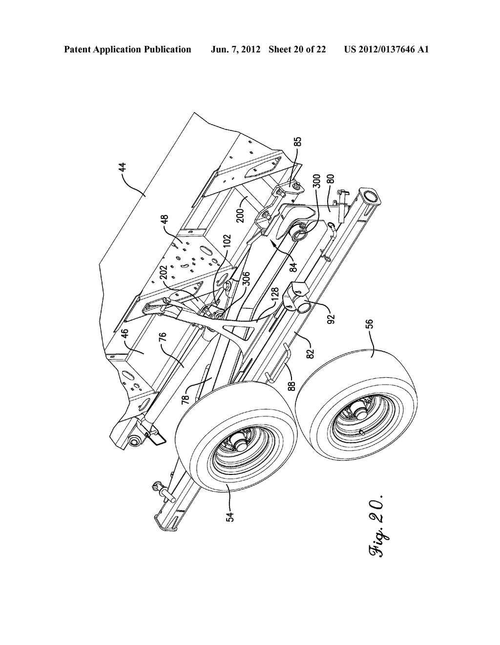 AGRICULTURAL HEADER TRANSPORT KIT - diagram, schematic, and image 21