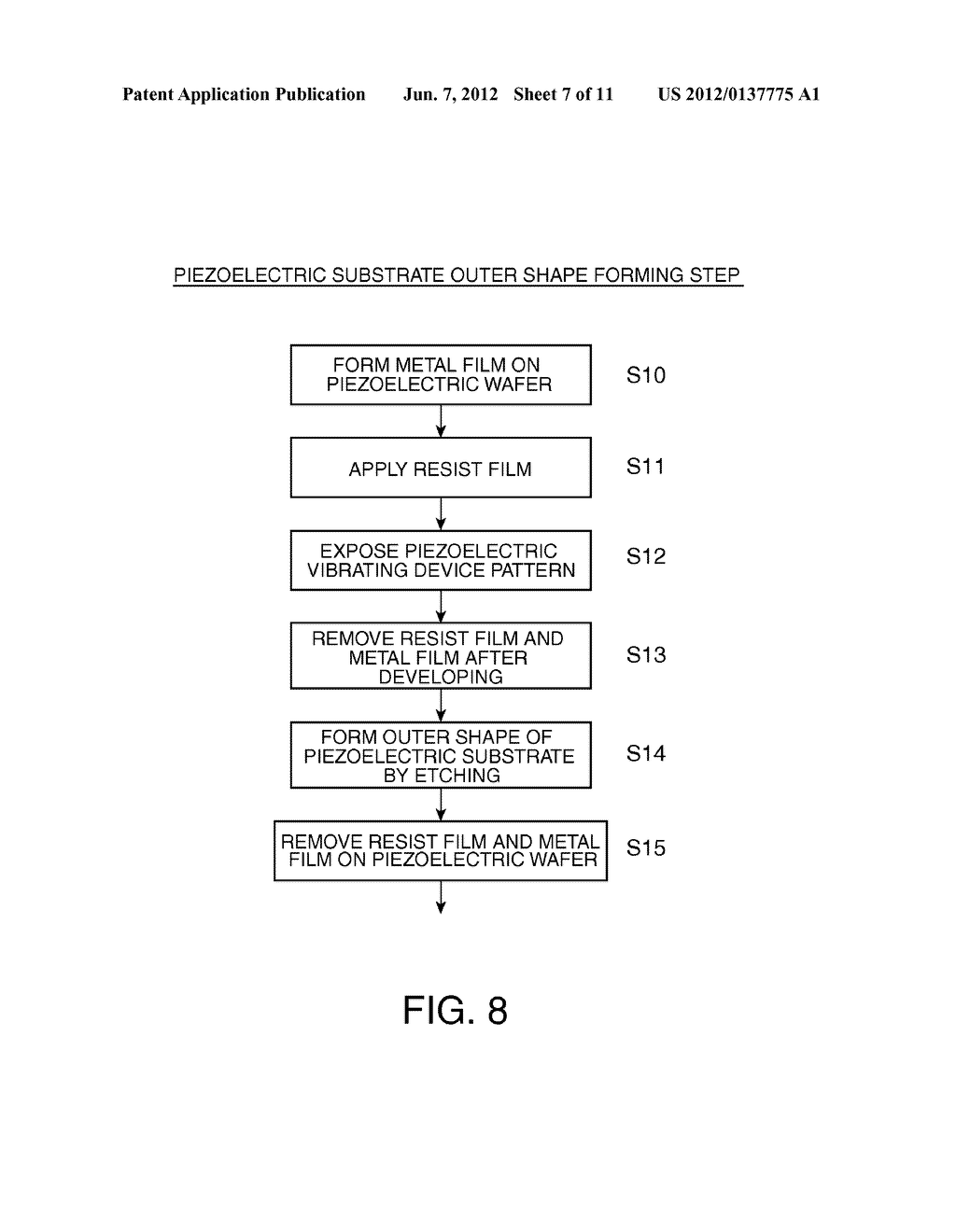 PIEZOELECTRIC RESONATING DEVICE, MANUFACTURING METHOD THEREOF,     PIEZOELECTRIC RESONATOR, AND PIEZOELECTRIC OSCILLATOR - diagram, schematic, and image 08